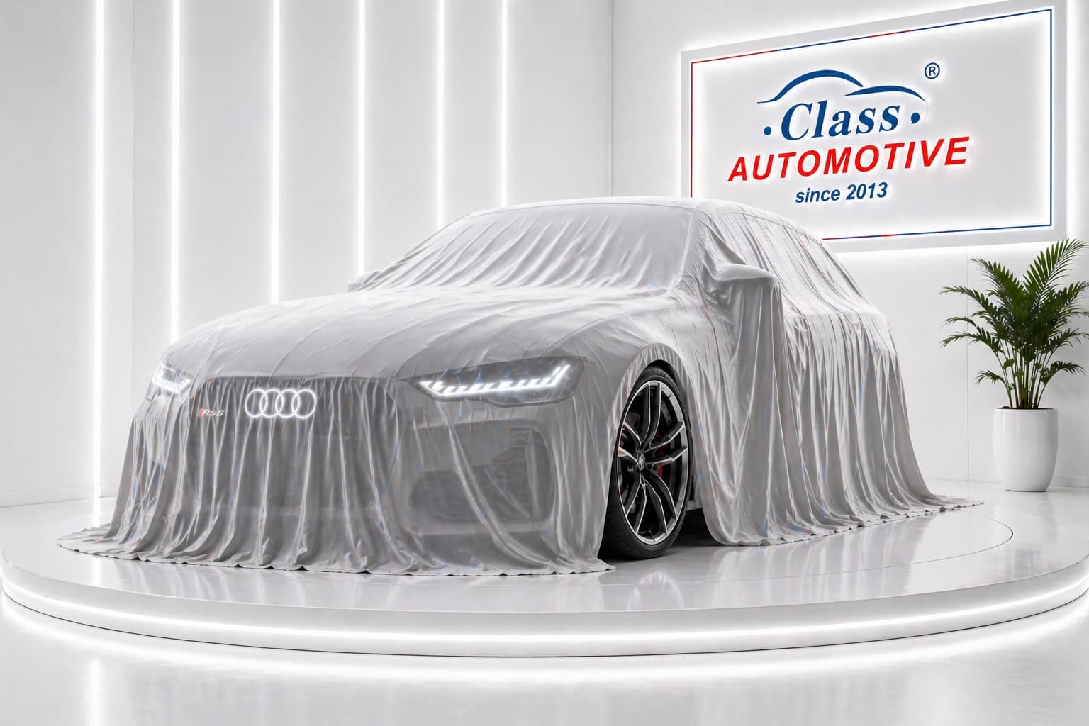 Class Automotive showroom