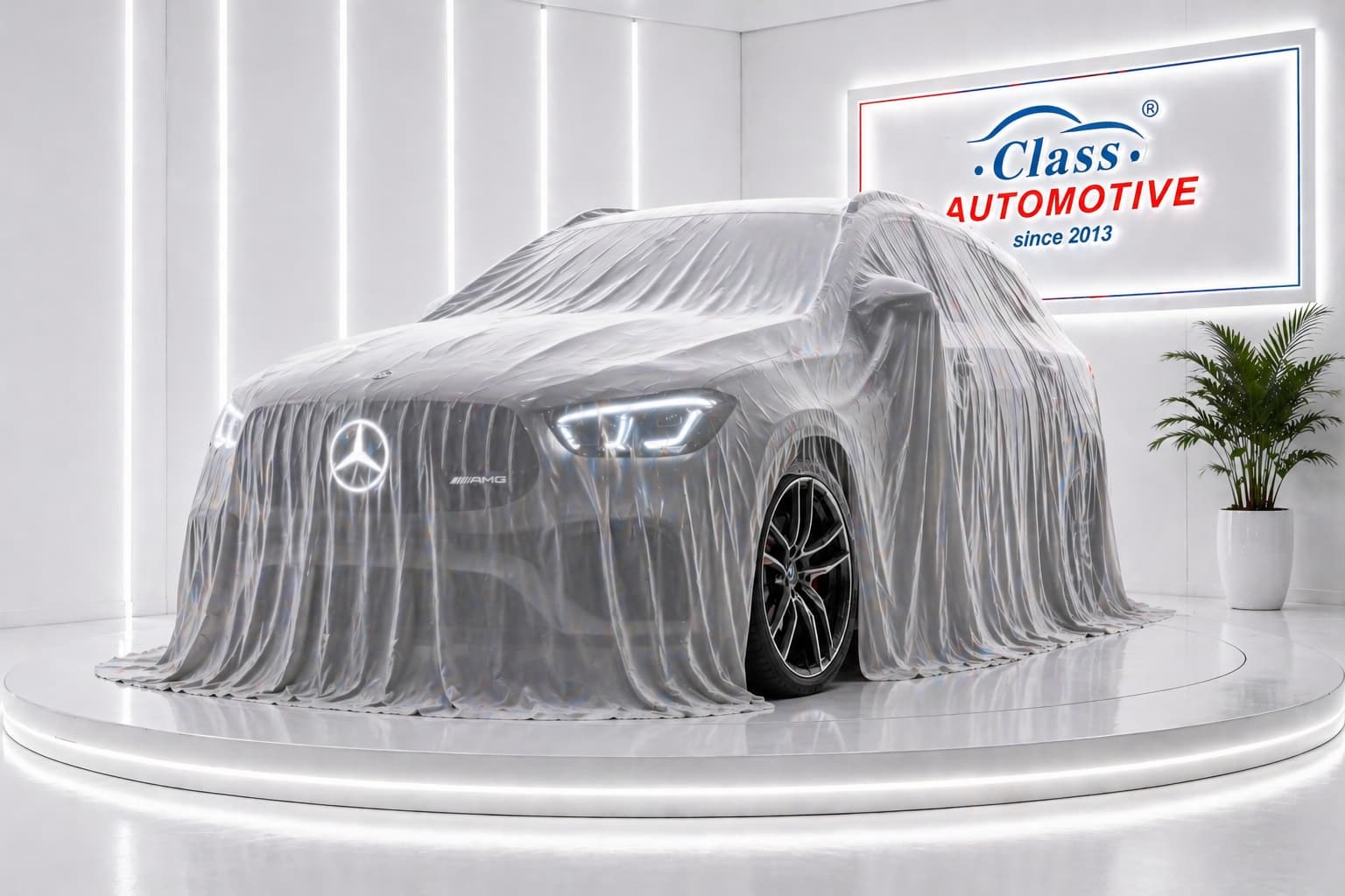 Class Automotive showroom